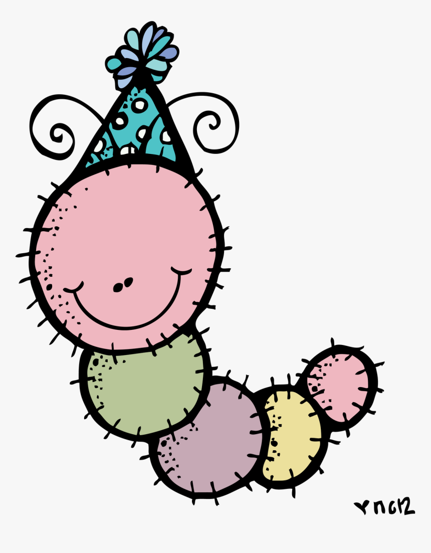 Melonheadz Clipart Black And White Flower - Worm Melonheadz Clipart, HD Png Download