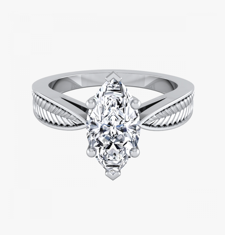 Pear Shape Diamond Ring Designs, HD Png Download