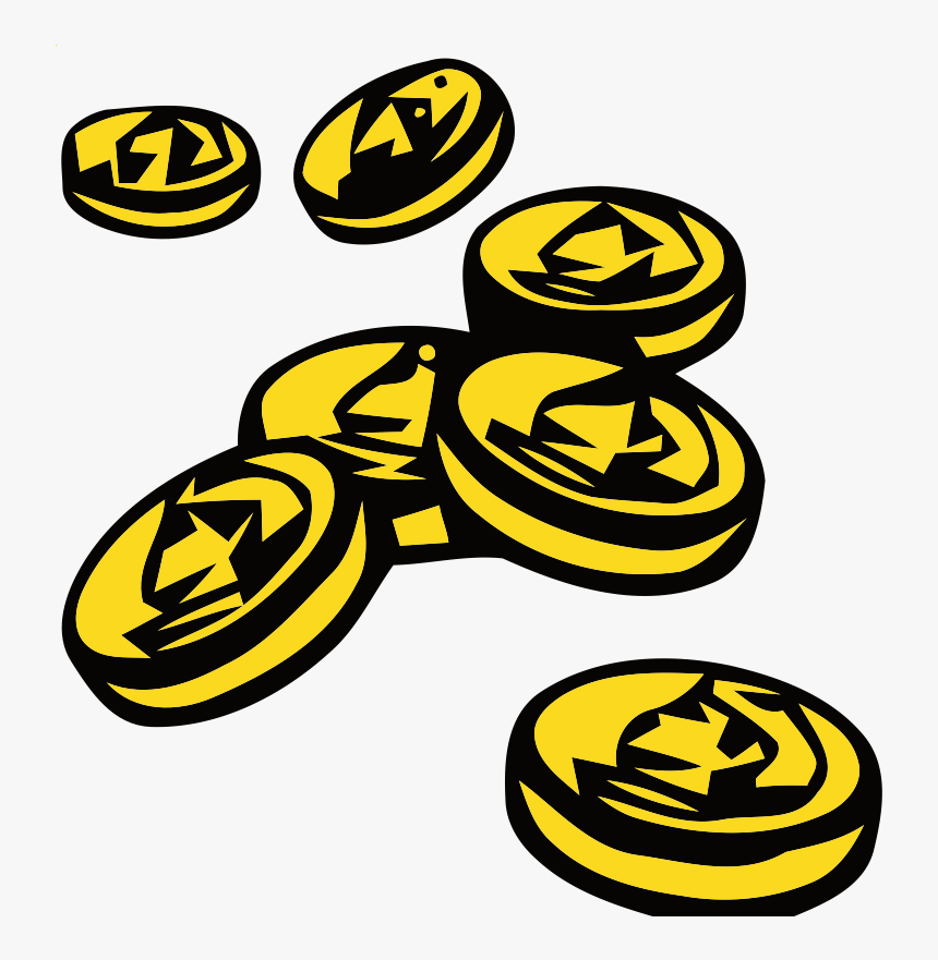 Pot Of Gold Clip Art The - Coins Clip Art, HD Png Download