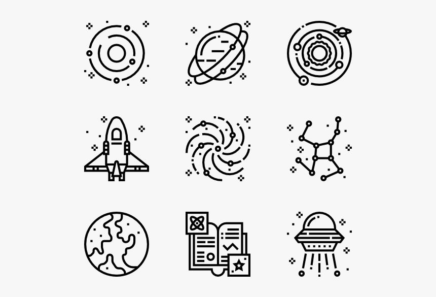 Astronautics Technology - Family Line Icon Png, Transparent Png