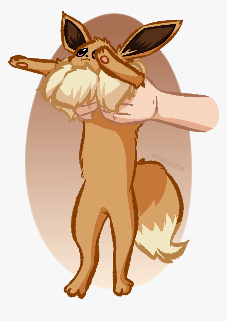 Long Eevee - Cartoon, HD Png Download