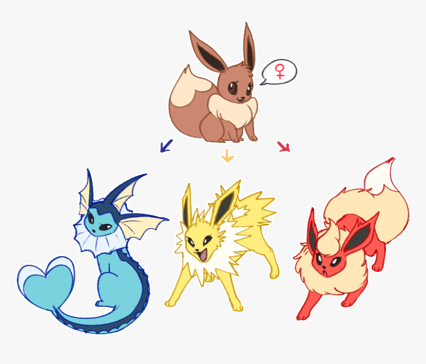 Female Eevee, HD Png Download