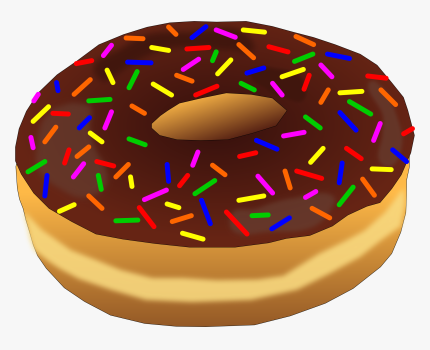 Glaze - Halloween Donut Clip Art, HD Png Download