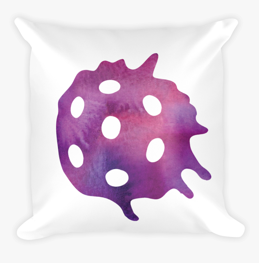 Watercolor Pickleball Pillow - Cushion, HD Png Download