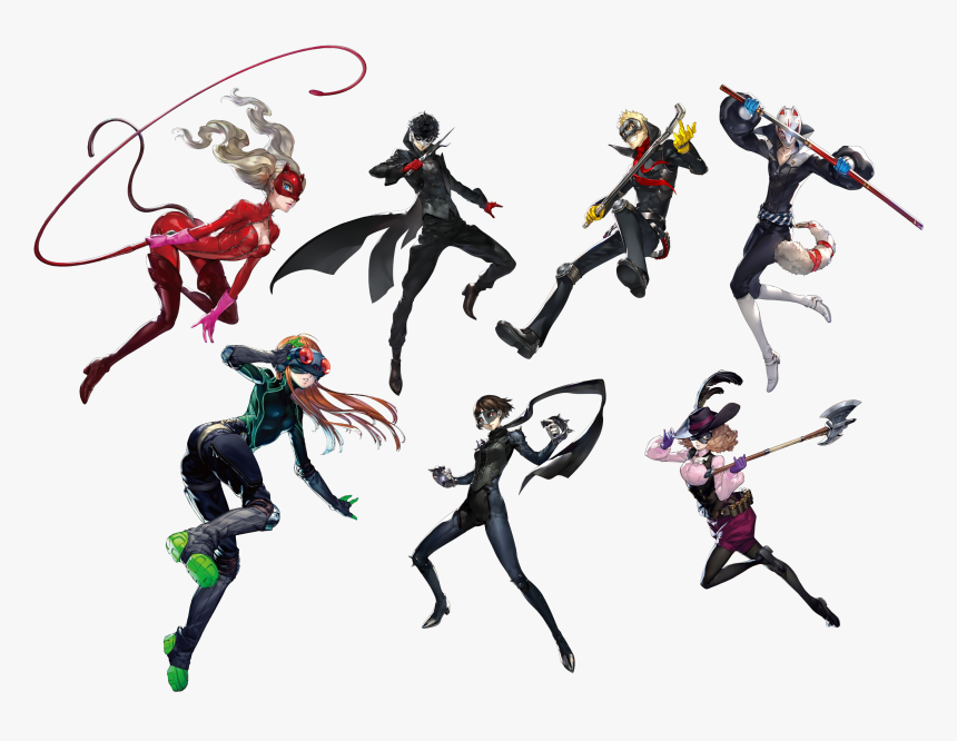 Japanese Video Games, Persona 5, Hero Costumes, Video - Persona 5 Character Outfits, HD Png Download