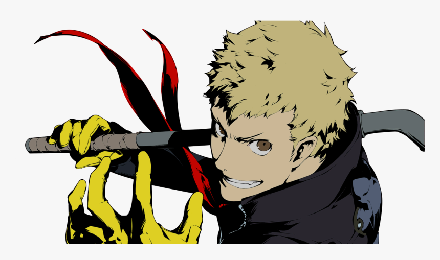 Tumblr Oeqiqm33so1txjyfuo3 R1 - Persona 5 Ryuji Art, HD Png Download
