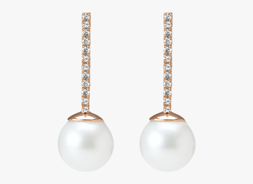 Boucle D Oreille Perle De Culture Pendante, HD Png Download