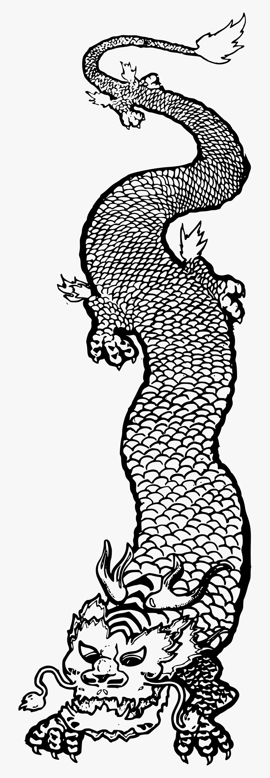 Flying Chinese Dragon Clip Arts - Dragao Chines Rồng Vector, HD Png Download