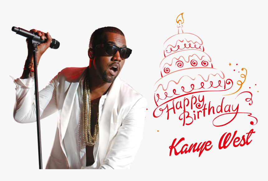 Kanye West Png File - Happy Birthday Angel Png, Transparent Png
