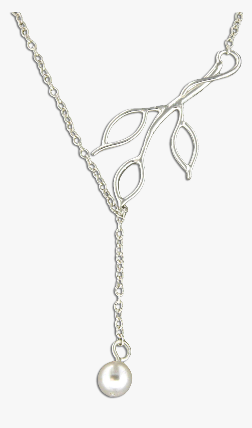 Hanging Branch With Pearl - Chain, HD Png Download