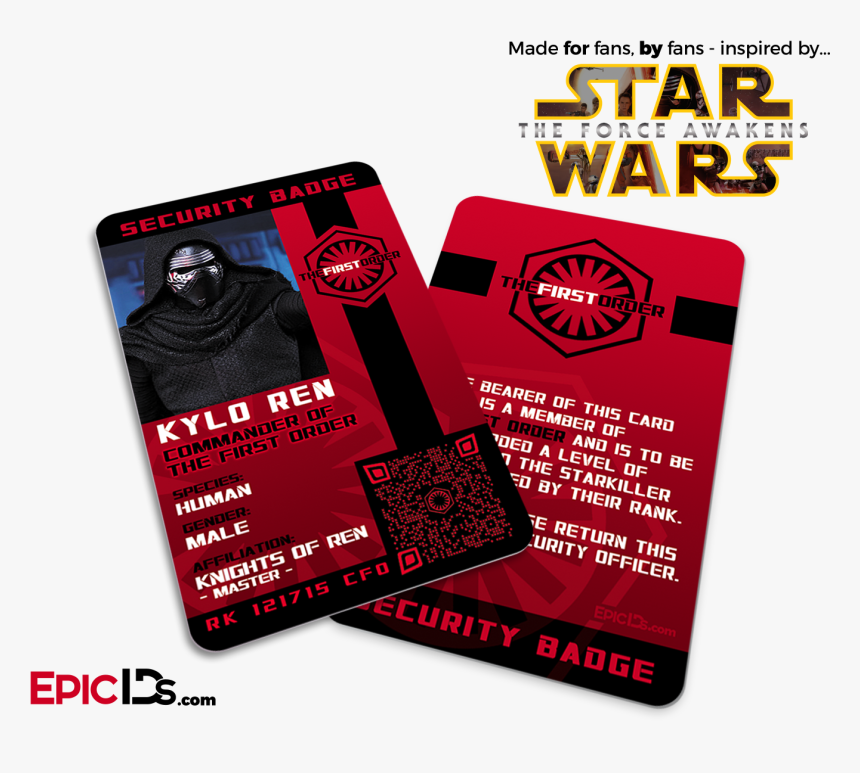 Star Wars Tfa Inspired - Star Wars First Order Id Hux, HD Png Download