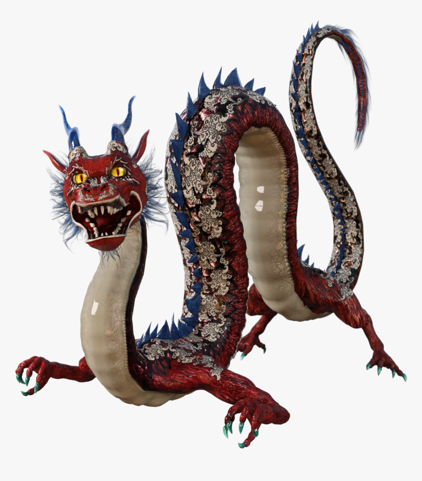 Chinese Dragon Drawing Legendary Creature, HD Png Download