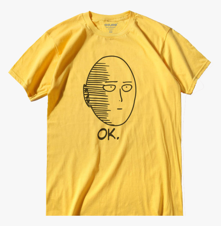 One Punch Man T-shirt - Anime T Shirts One Punch Man, HD Png Download