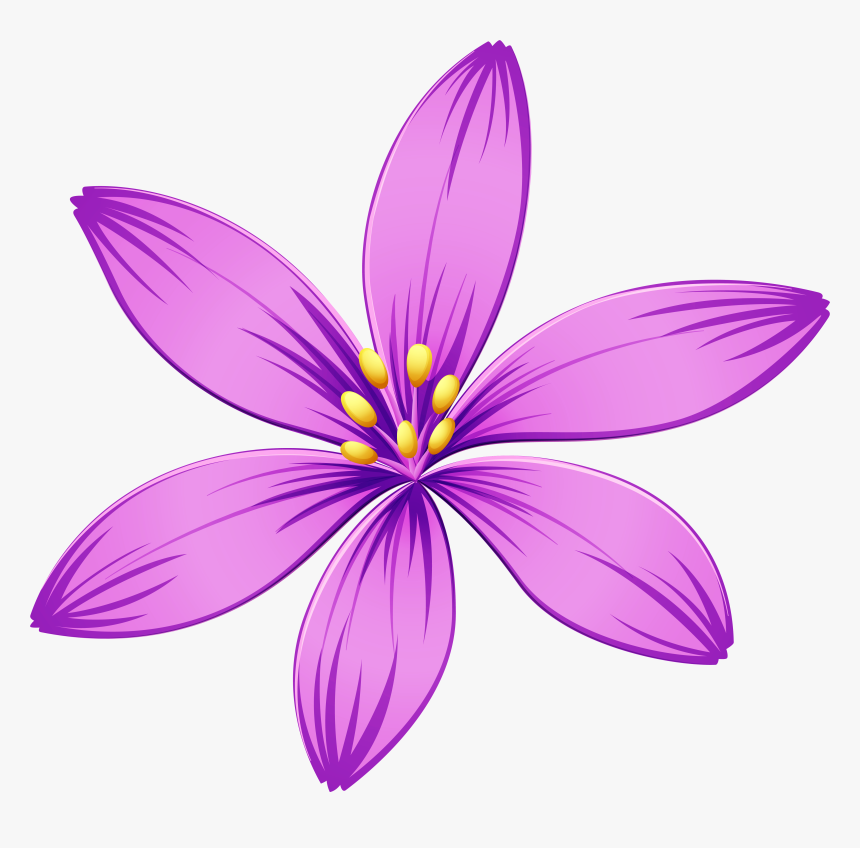 Transparent Pink Flowers Png - Flower With Clear Background, Png Download