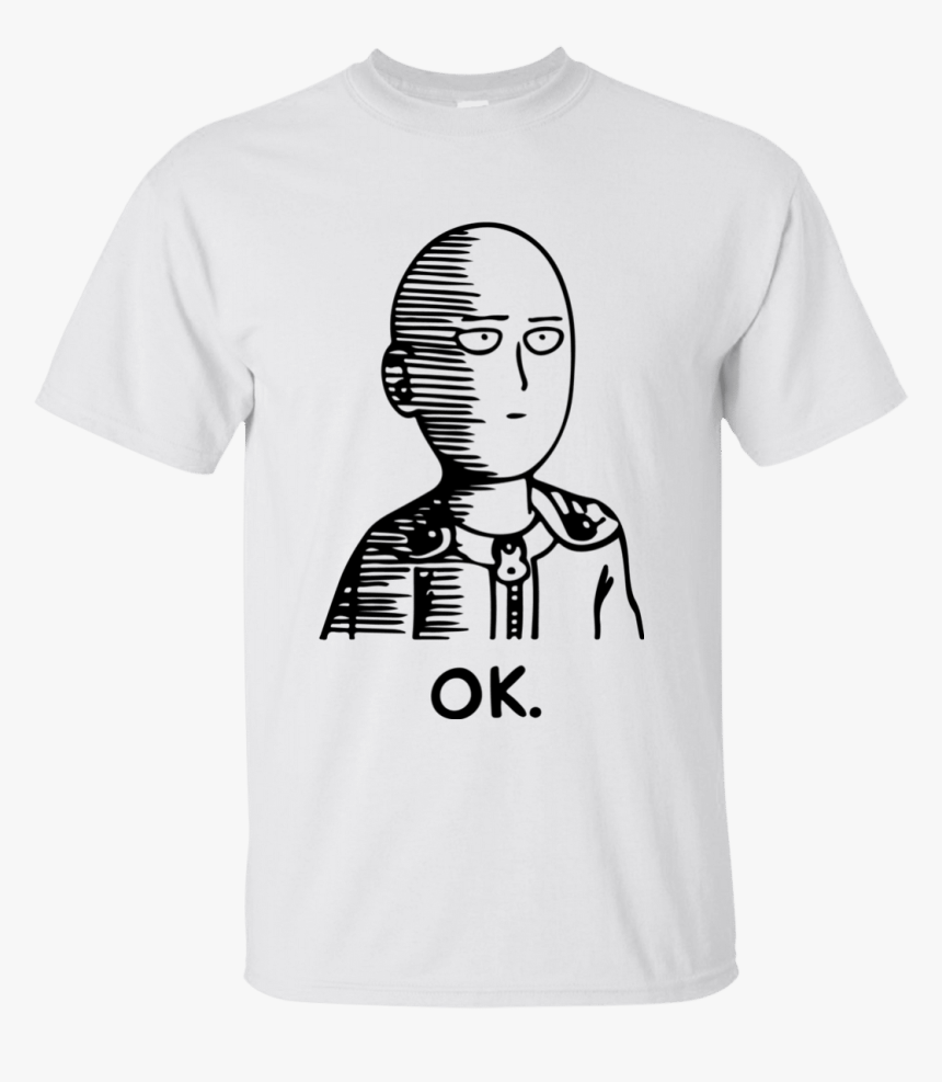 One Punch Man Saitama Ok Hoodie Sweatshirt - T Shirt Beatles Abbey Road, HD Png Download