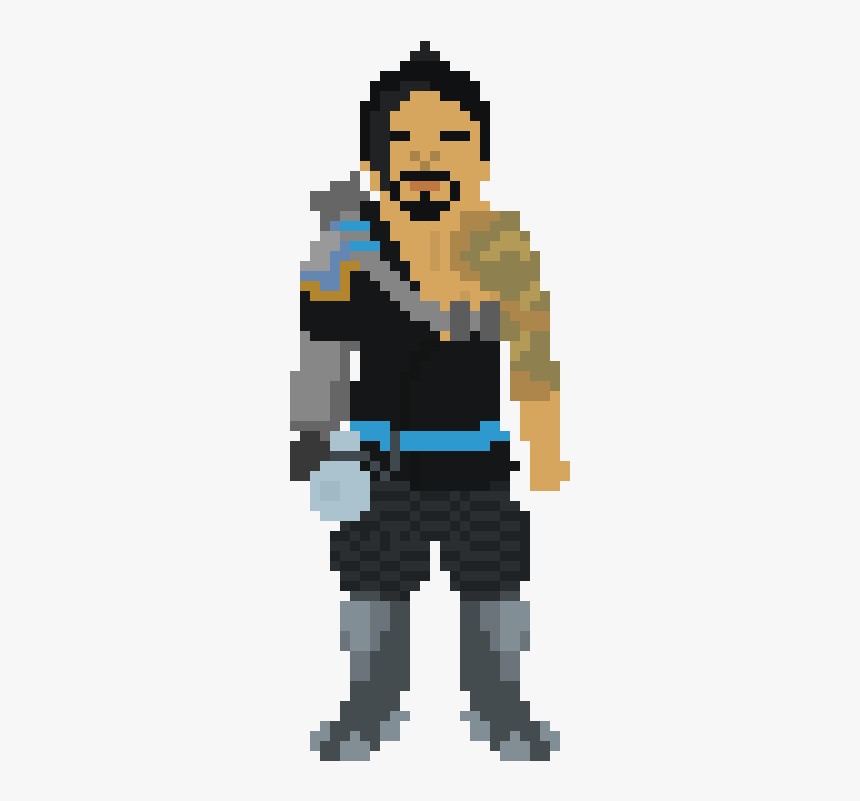 Hanzo Pixel Art, HD Png Download