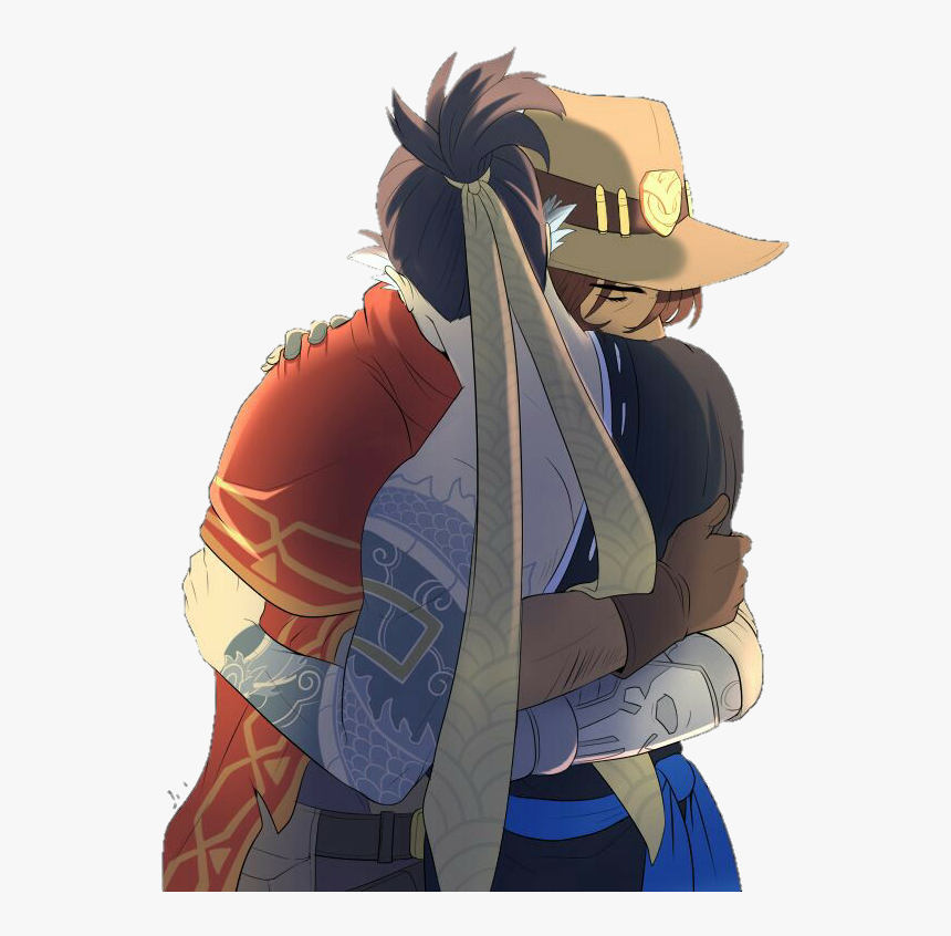##overwatch #sticker #hanzo #mccree - Omega Hanzo X Mccree, HD Png Download