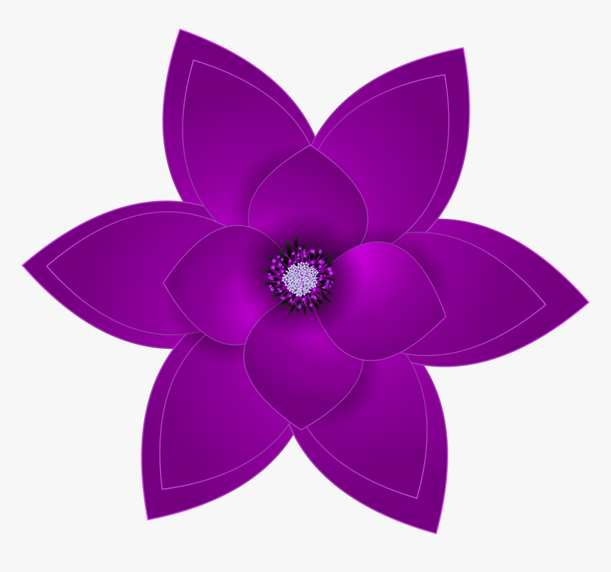 Transparent Purple Flowers Png, Png Download