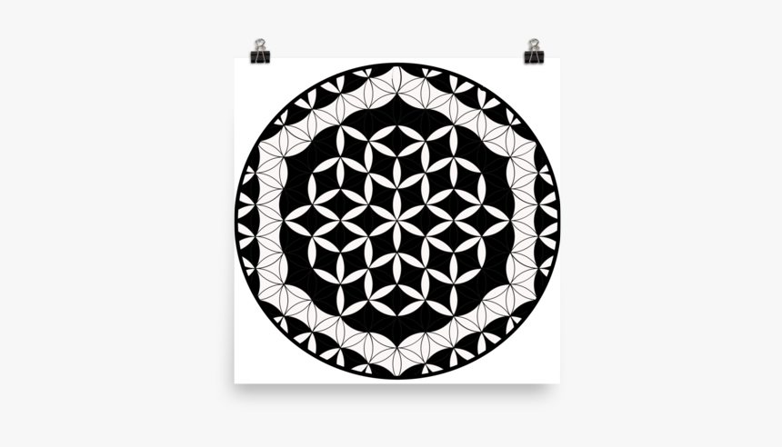 Flower Of Life Mandala Design, HD Png Download