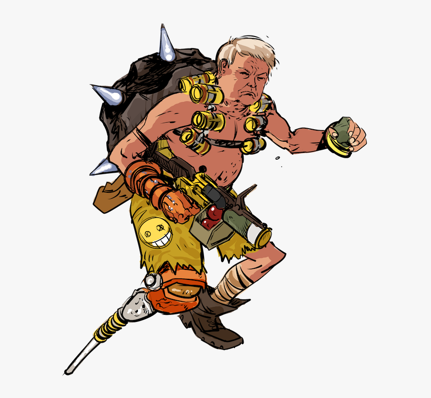 Trump As Overwatch Characters, HD Png Download