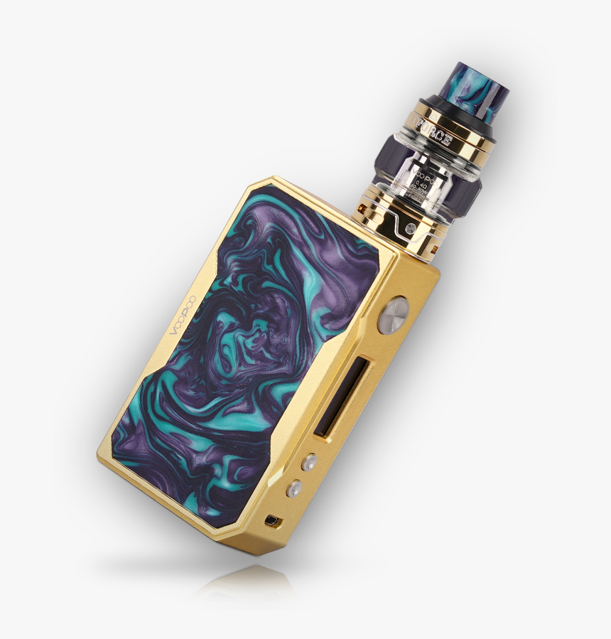 Gold Drag Voopoo Vape - Voopoo Drag Vape Gold, HD Png Download