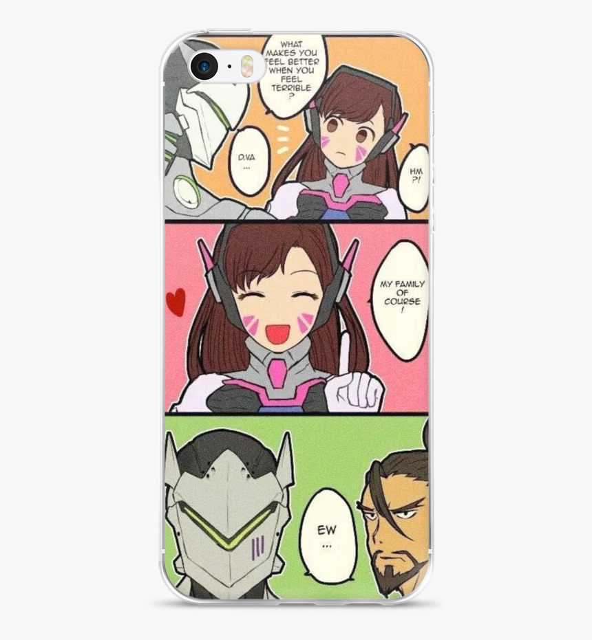 D Va Genji Comics, HD Png Download