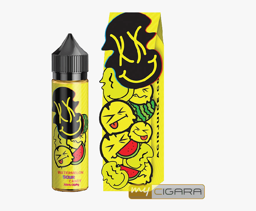 Nasty Acid Juice Watermelon Sour Candy Shake & Vape - Acid Juice Pineapple Sour Candy, HD Png Download