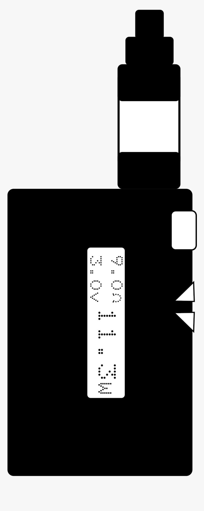 Vapeador Clip Arts - Vape Clip Art, HD Png Download