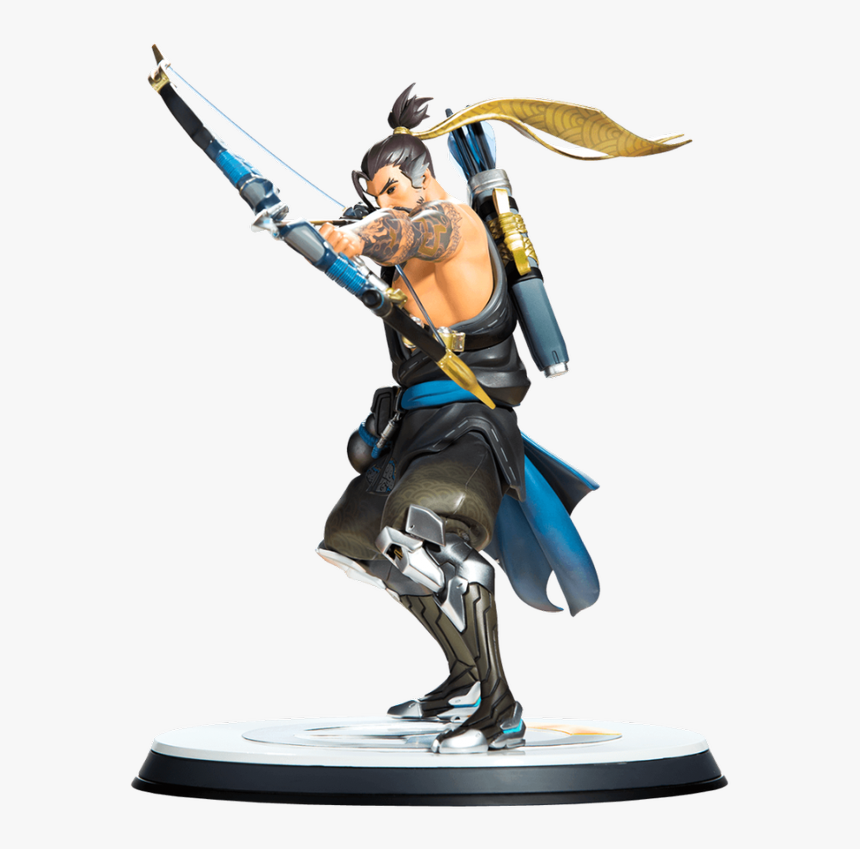Hanzo Statue Back, HD Png Download