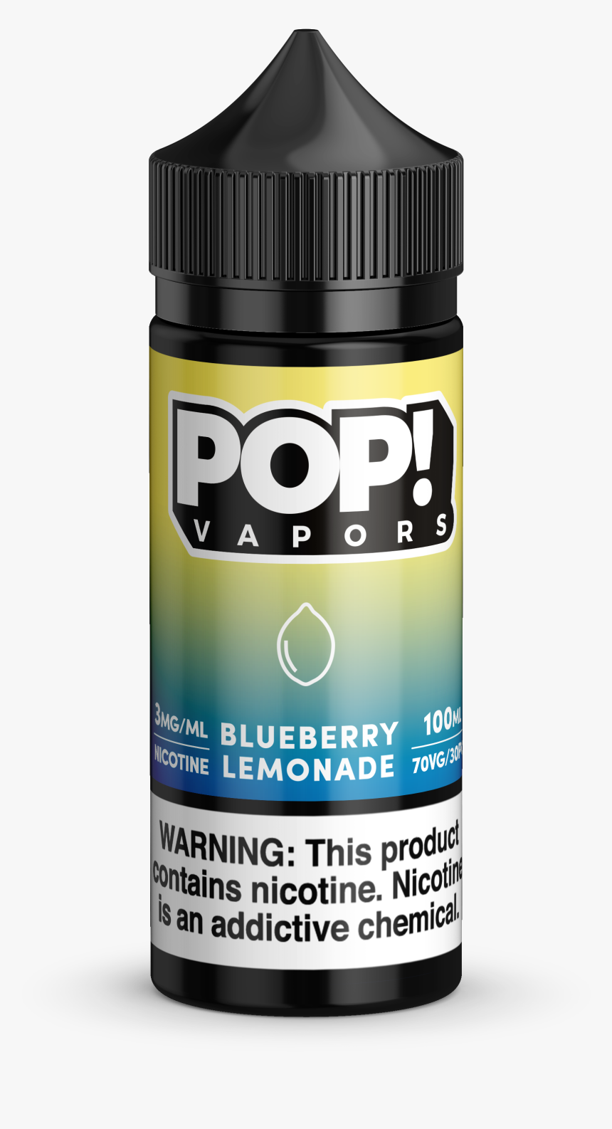Pop Vapors Blueberry Lemonade, HD Png Download