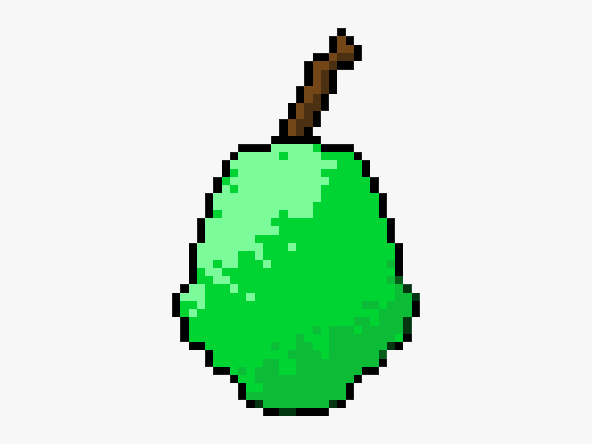 File - Pixel Art - Pear - Ping Pong Ball Pixel Art, HD Png Download
