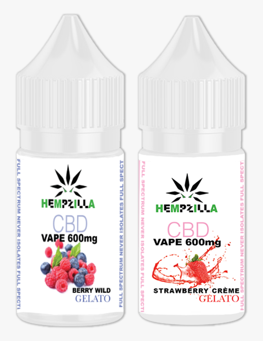 Transparent Vape Png - Hempzilla Cbd Vape 50mg, Png Download