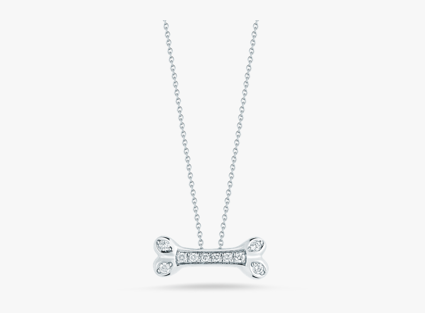 Roberto Coin Dogbone Pendant With Diamonds - Locket, HD Png Download