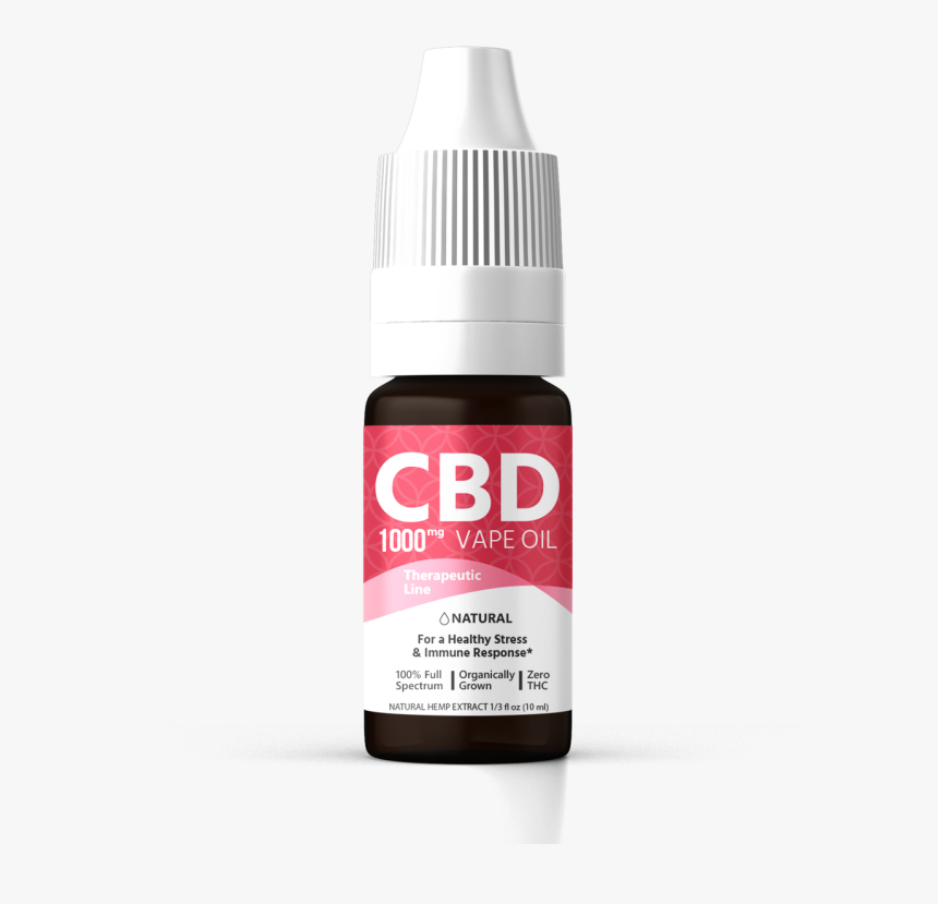 Cbd Vape Oil 10ml 1000 Mg - Fruit, HD Png Download