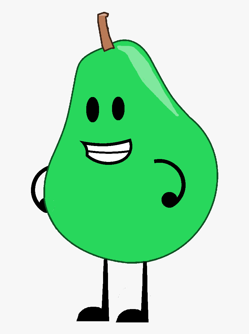 Pear Png Images Free Download - Bfdi Pear, Transparent Png