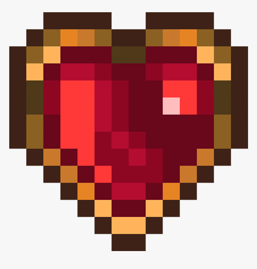 8 Bit Heart Transparent, HD Png Download