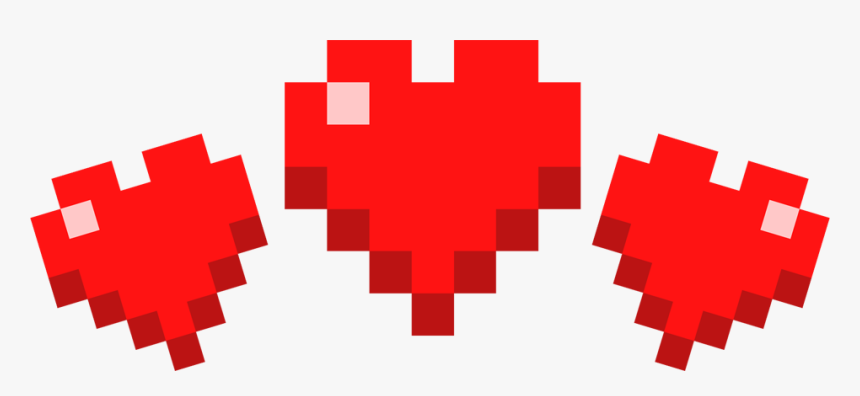 Minecraft Heart Png - Agua Y Amor Vmc, Transparent Png