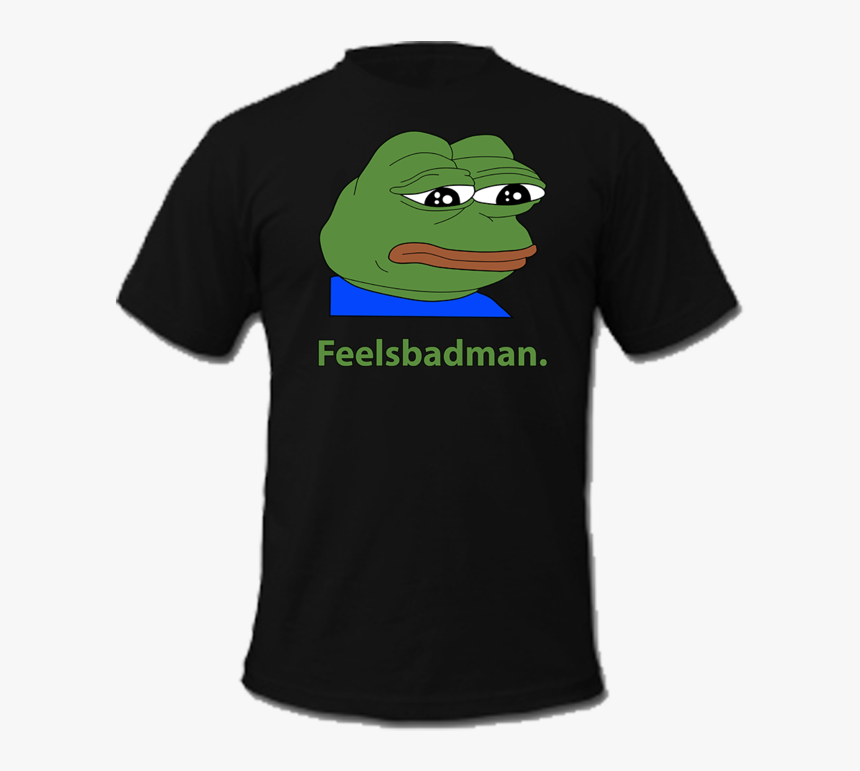 Feelsbadman - T-shirt - Twitch - Tv Emote - T Shirt - T Shirt, HD Png Download