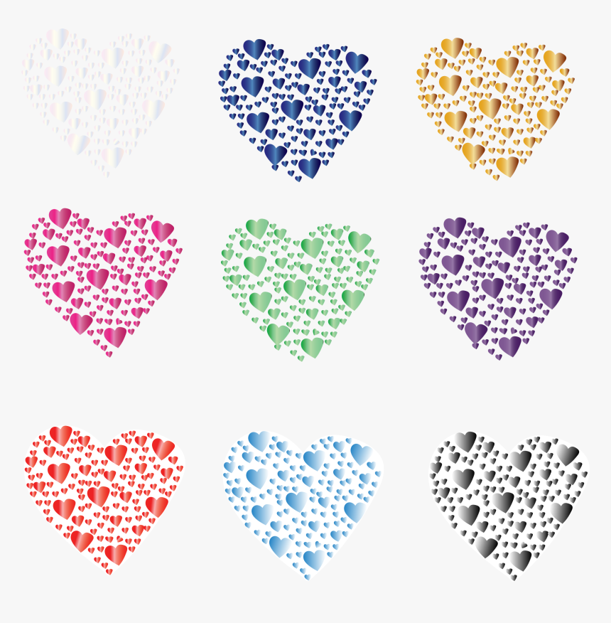 Crystal Hearts Clip Arts - Heart, HD Png Download