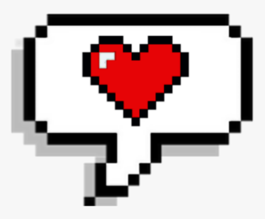 Balloon Heart Hearts Pixel Pixelart Edits - Sticker Png, Transparent Png