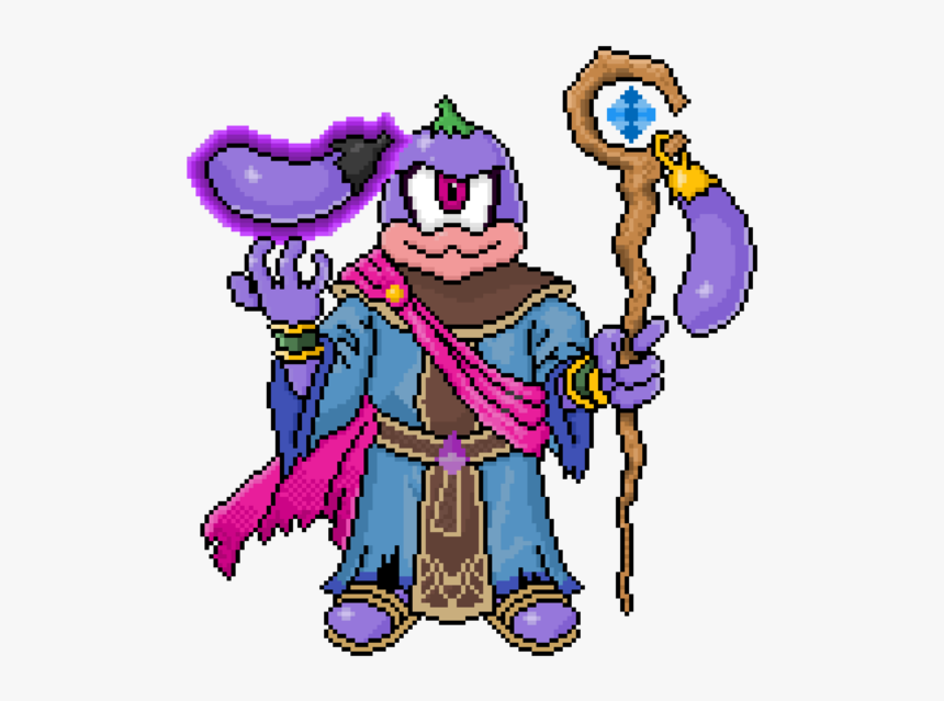 Eggplant Wizard, HD Png Download