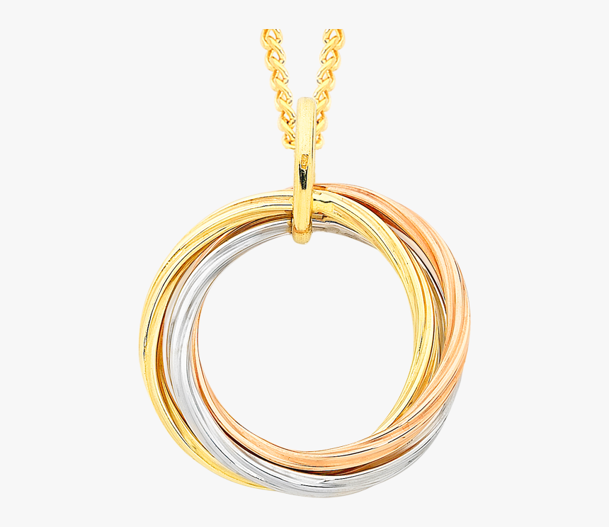 Three Tone Circle Pendant, HD Png Download