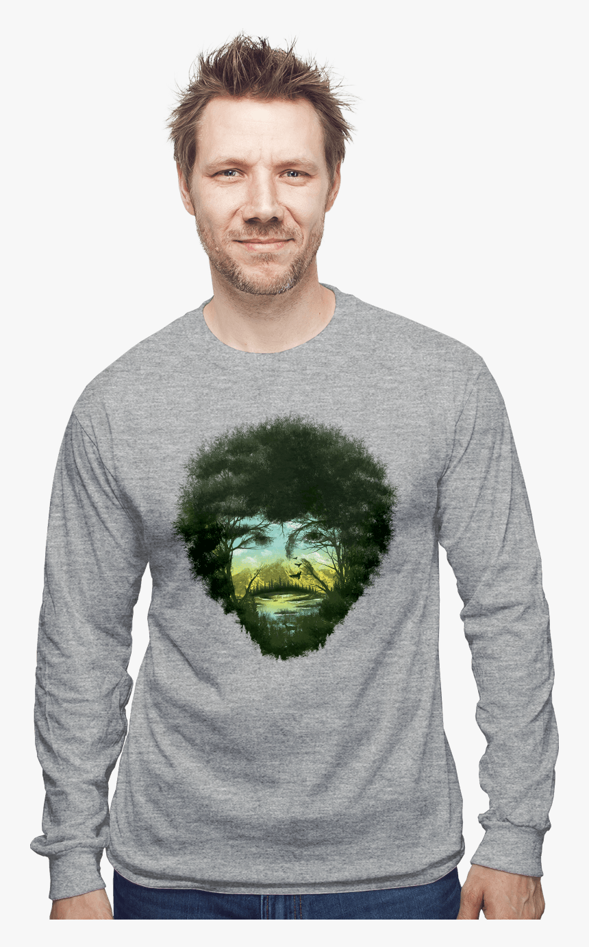Bob Ross T Shirts , Png Download - T-shirt, Transparent Png
