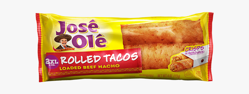Jose Ole Rolled Tacos Loaded Beef Nachos, HD Png Download