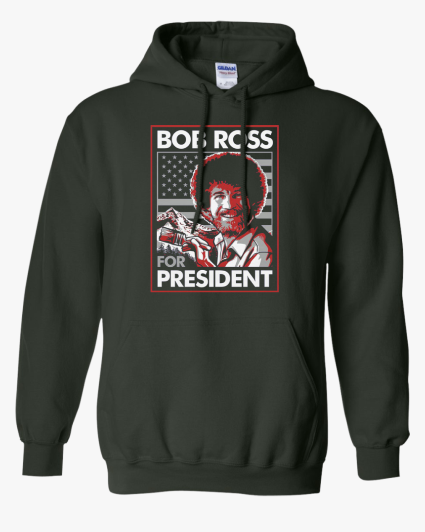 Bob Ross Hoodie - No Such Thing As A Fish Hoodie, HD Png Download