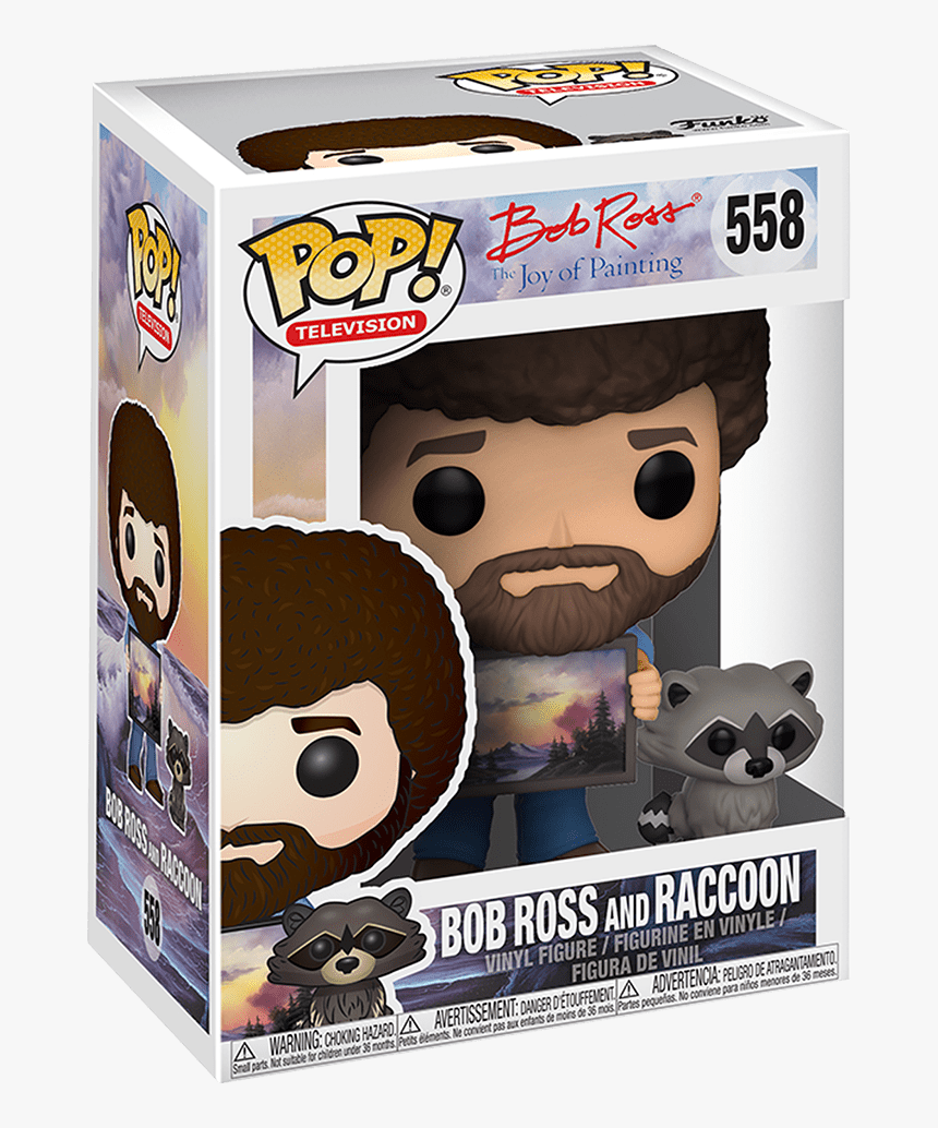 Bob Ross Funko Pop, HD Png Download