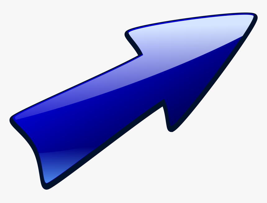 Up Clipart Arrow - Arrow Pointing Up Right, HD Png Download
