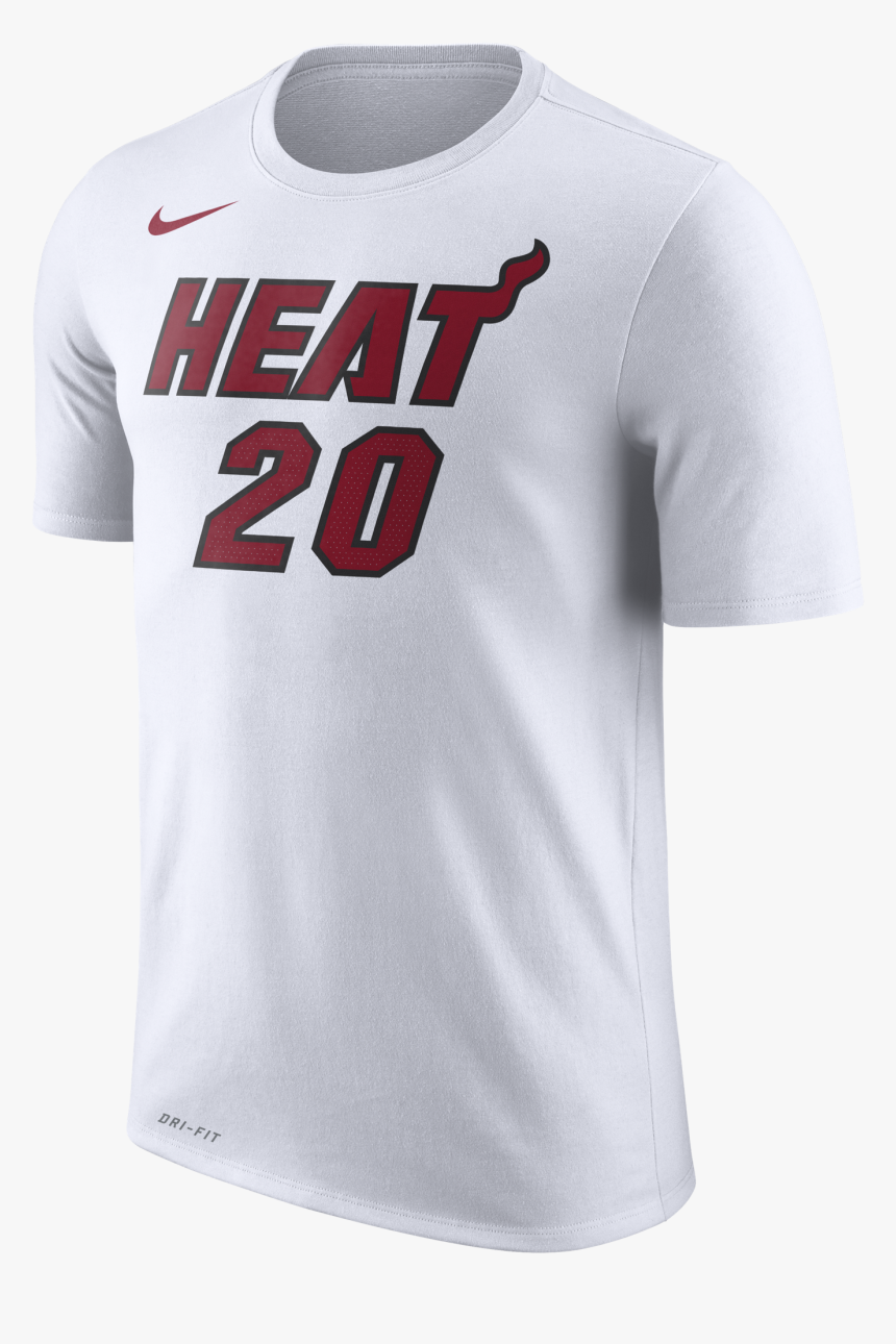 Justise Winslow Nike Miami Heat White Name & Number - Lebron James Miami Heat, HD Png Download