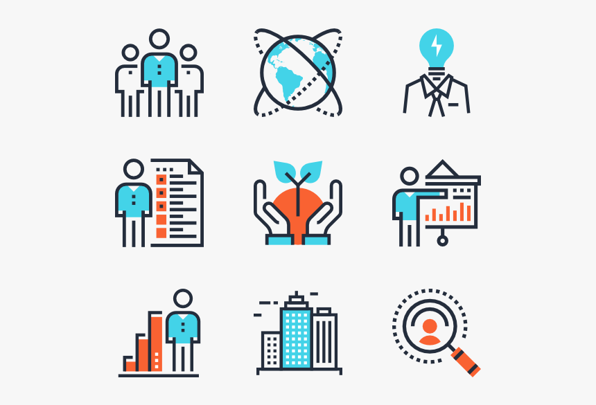 Business Png Clipart - Media And Entertainment Icon, Transparent Png