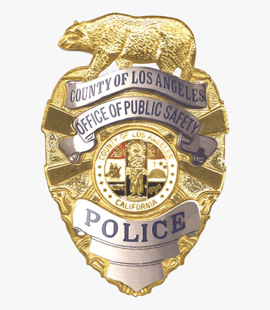 Los Angeles Police Badge - Police Badge Transparent Background, HD Png Download